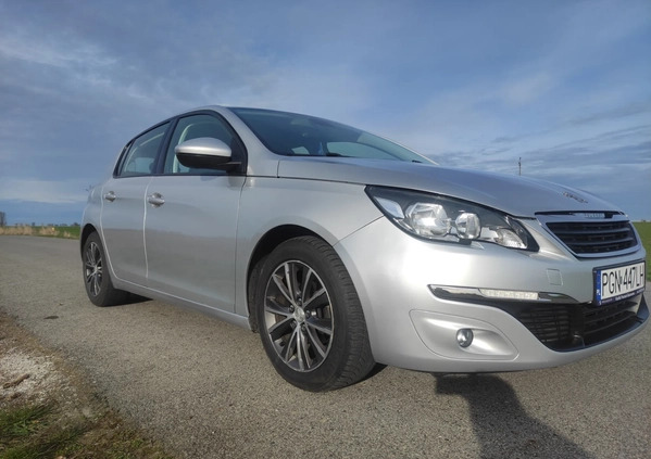 Peugeot 308 cena 29900 przebieg: 139000, rok produkcji 2013 z Kłecko małe 352